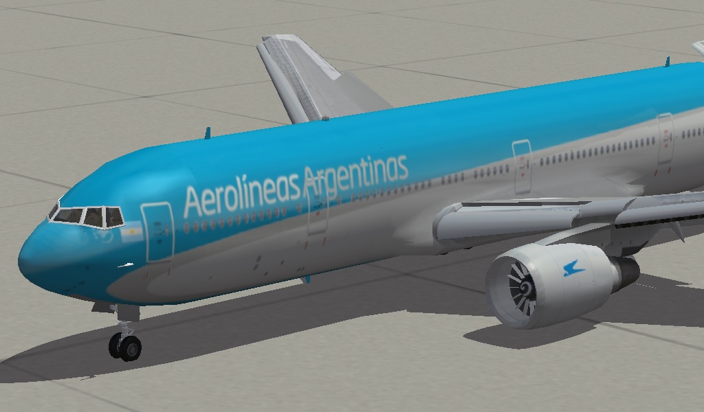 Boeing 767 Aerolineas Argentinas Skin