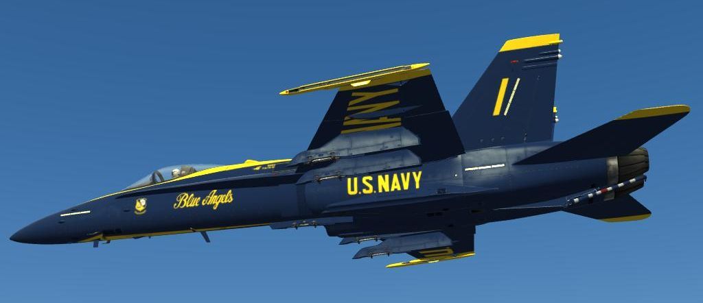 F/A-18C Blue Angels 1-6