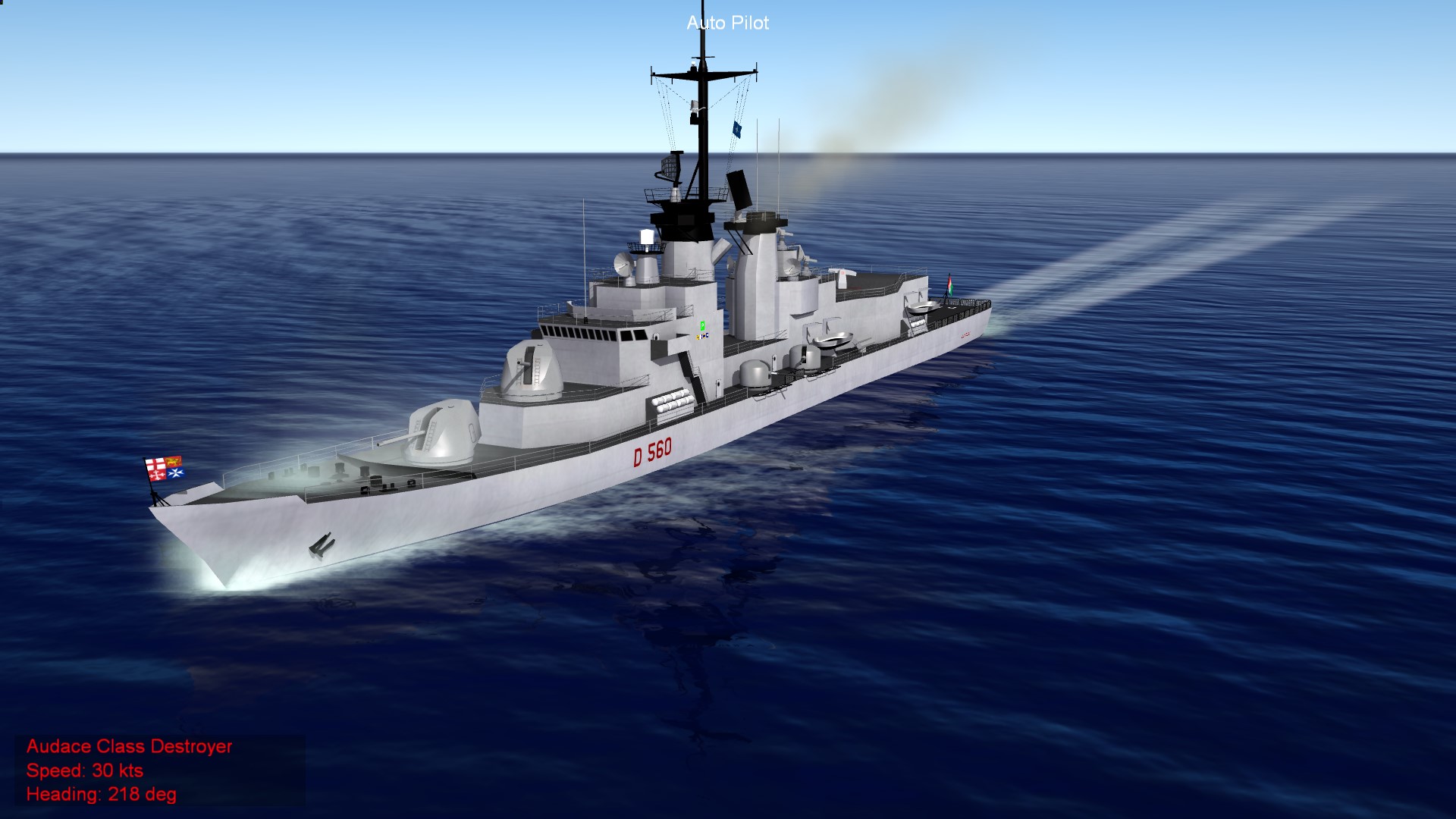 Audace Class Destroyer