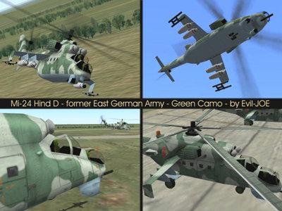 Mi 24 Hind D Nationale Volksarmee Nva Misc Ai Aircraft Skins Combatace