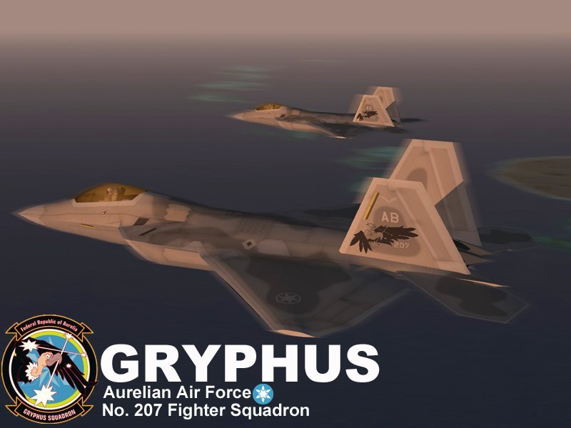 F-22A Gryphus Squadron (Ace Combat X)