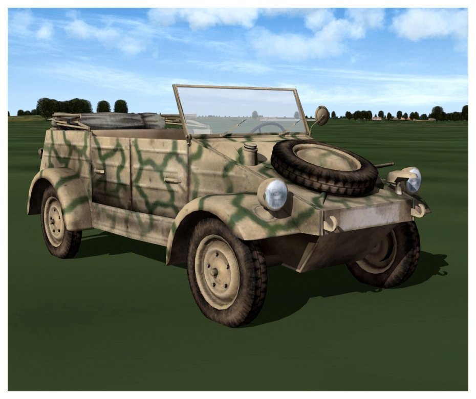 Volkswagen Type 82 Kübelwagen for SF2