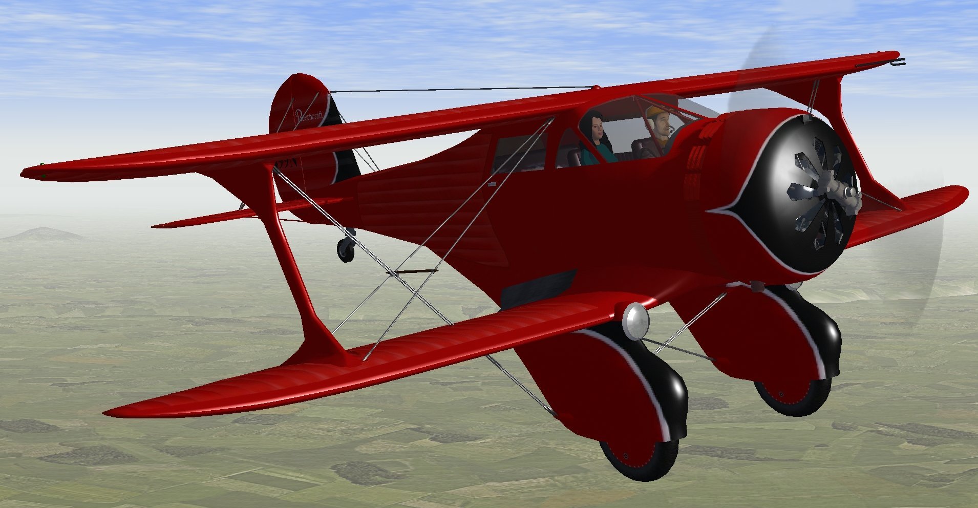 Beechcraft Staggerwing 17R