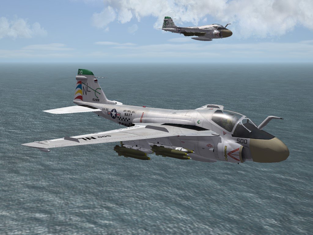 SF2 A-6A Intruder, VA-95 Skin/Decals Pack 