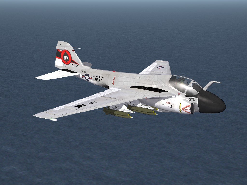 SF2 A-6E Intruder, VA-196 Skin/Decals Pack 