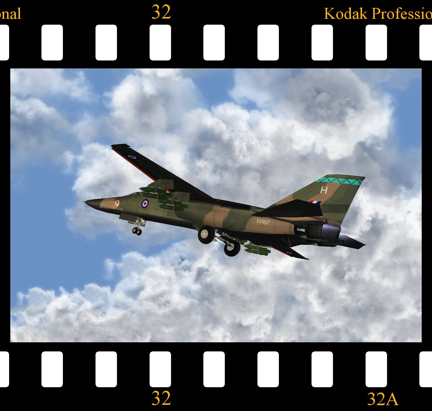 F-111A skin - RAF No.6 Squadron