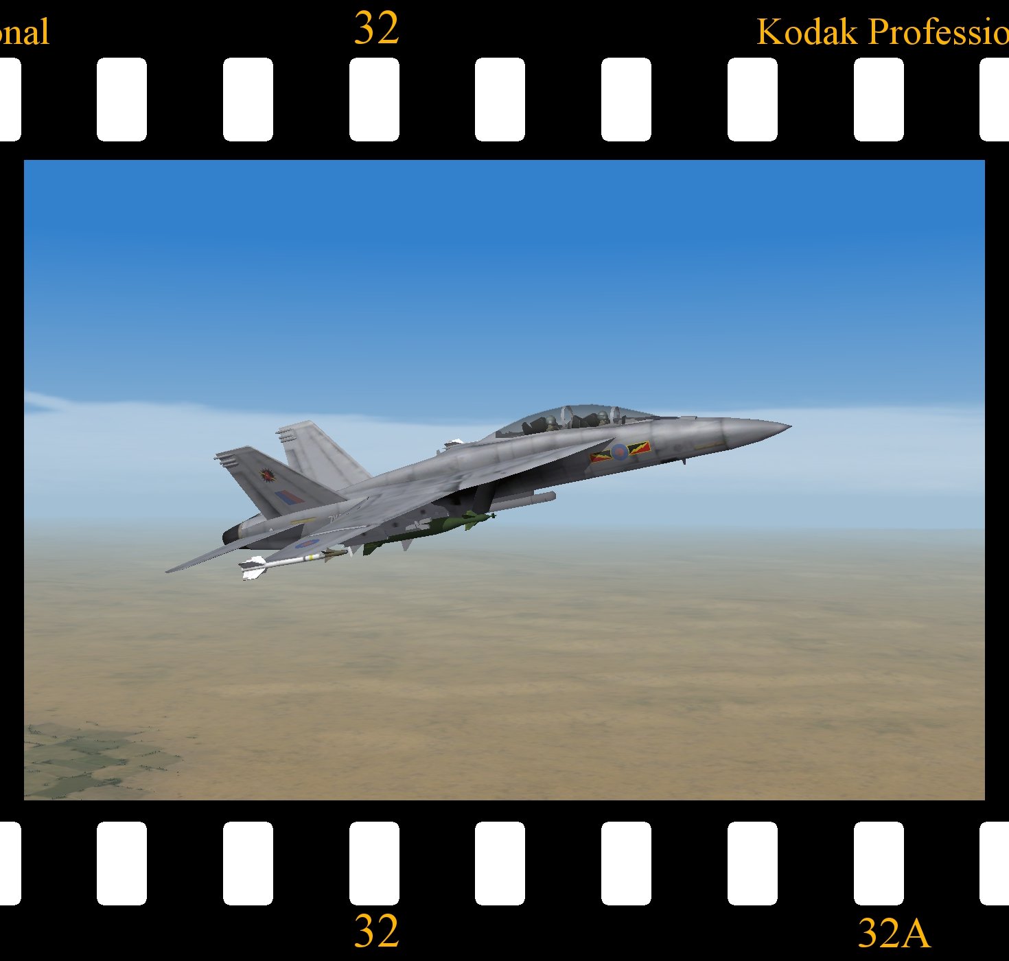 Hornet FGR.3 (F/A-18F) - RAF (No.4 squadron)