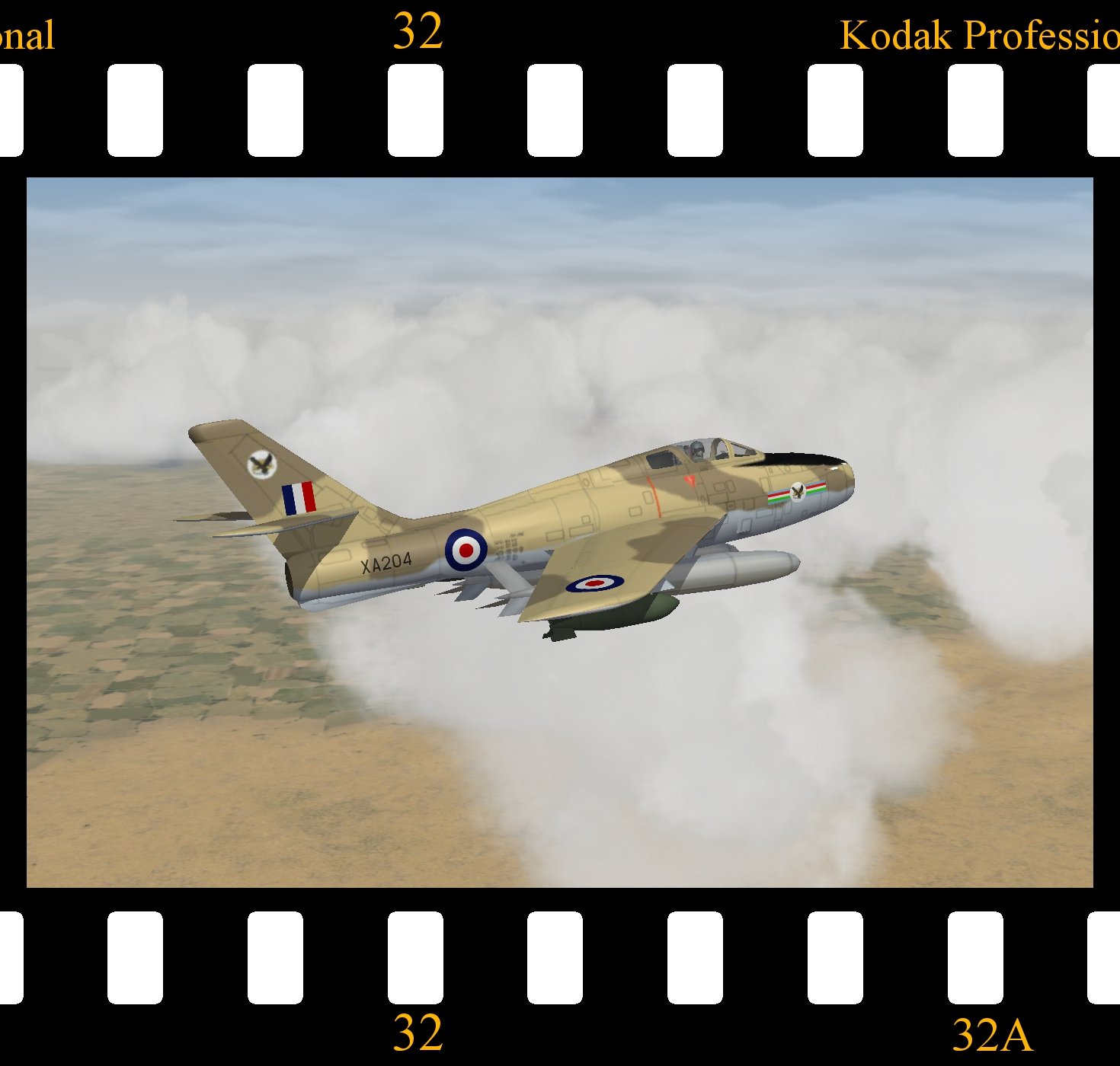 Thunderstreak FGA.1 - RAF Middle East Command