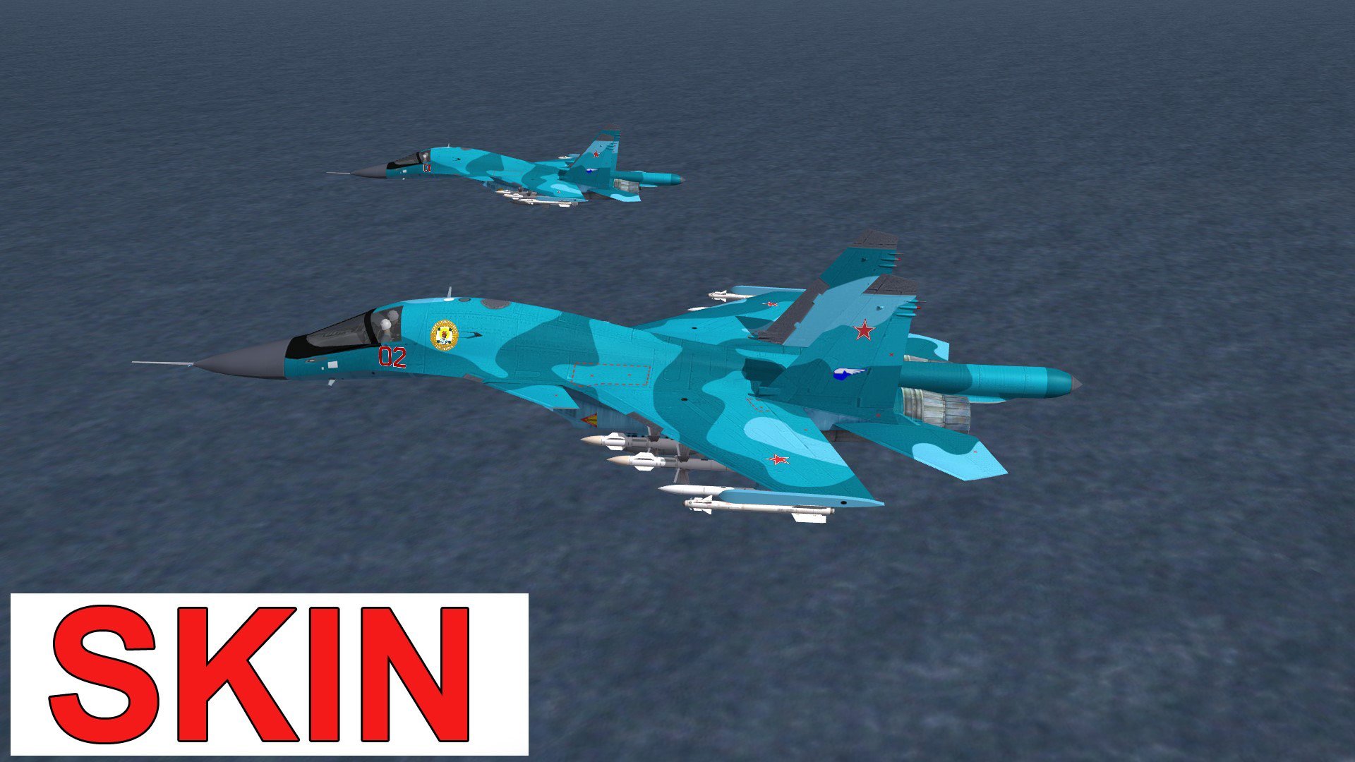 Su-32 34 Skin Packs