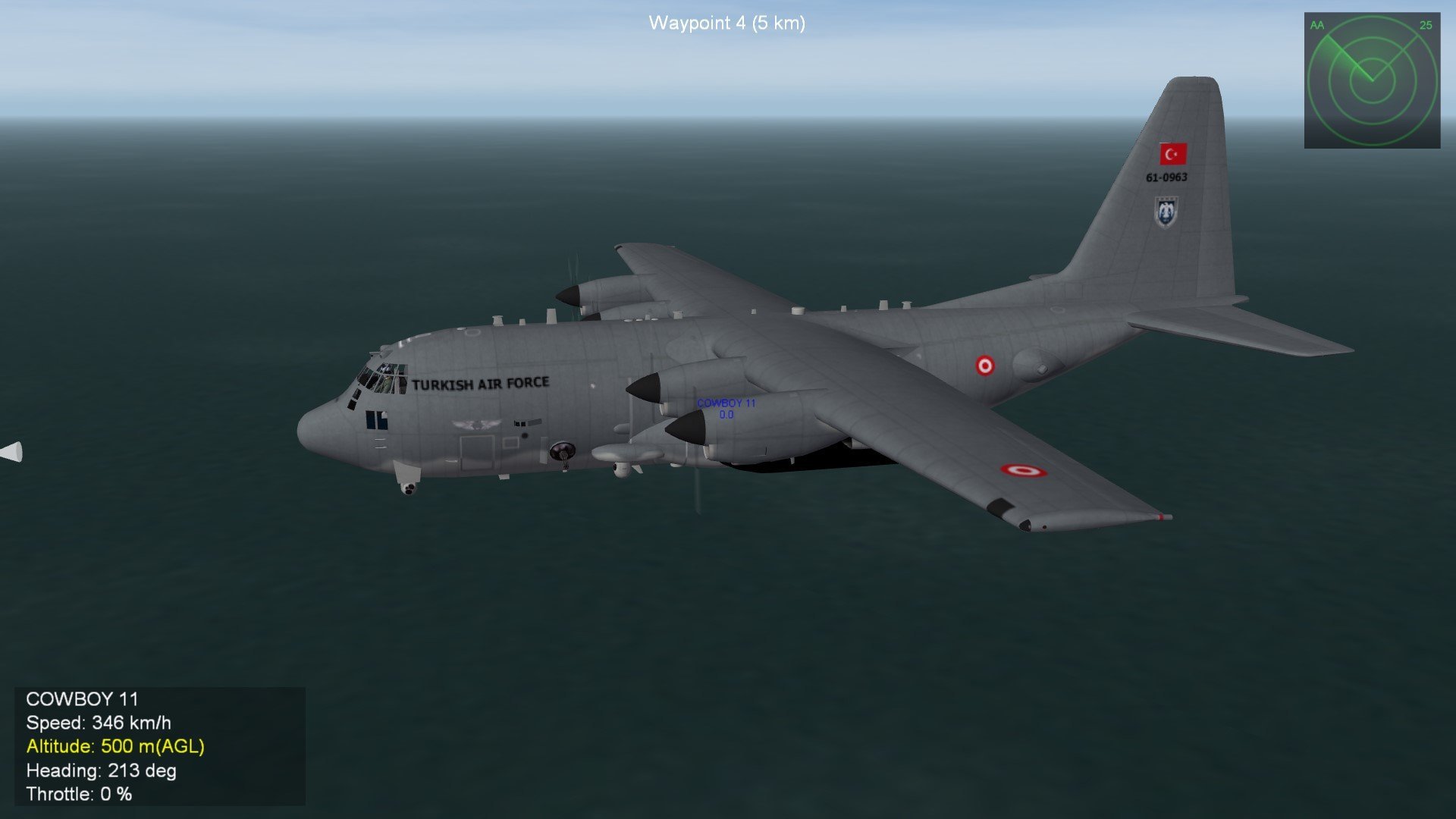 Turkish Air Force AC-130U Spooky