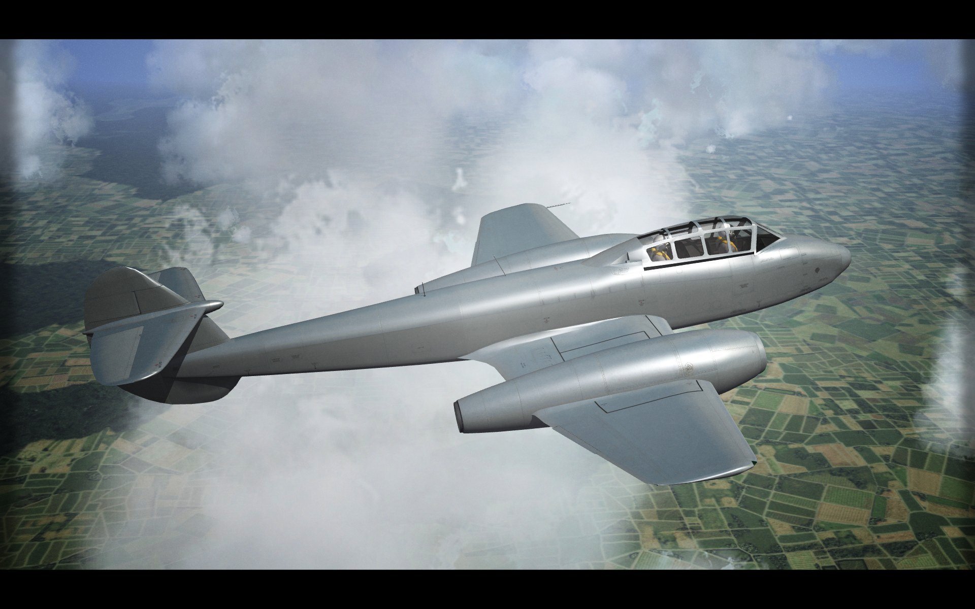 Gloster Meteor T.7 -Template-