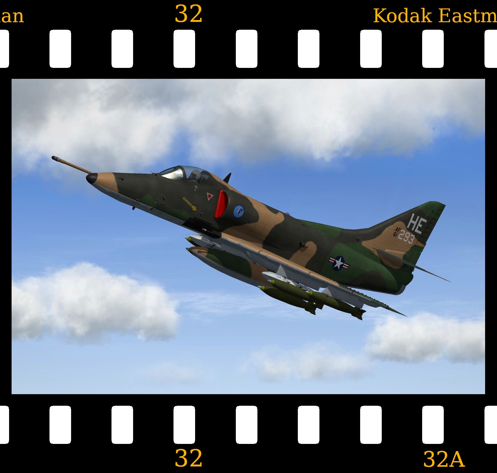 [Fictional] Douglas A-4D Skyhawk 'USAF'