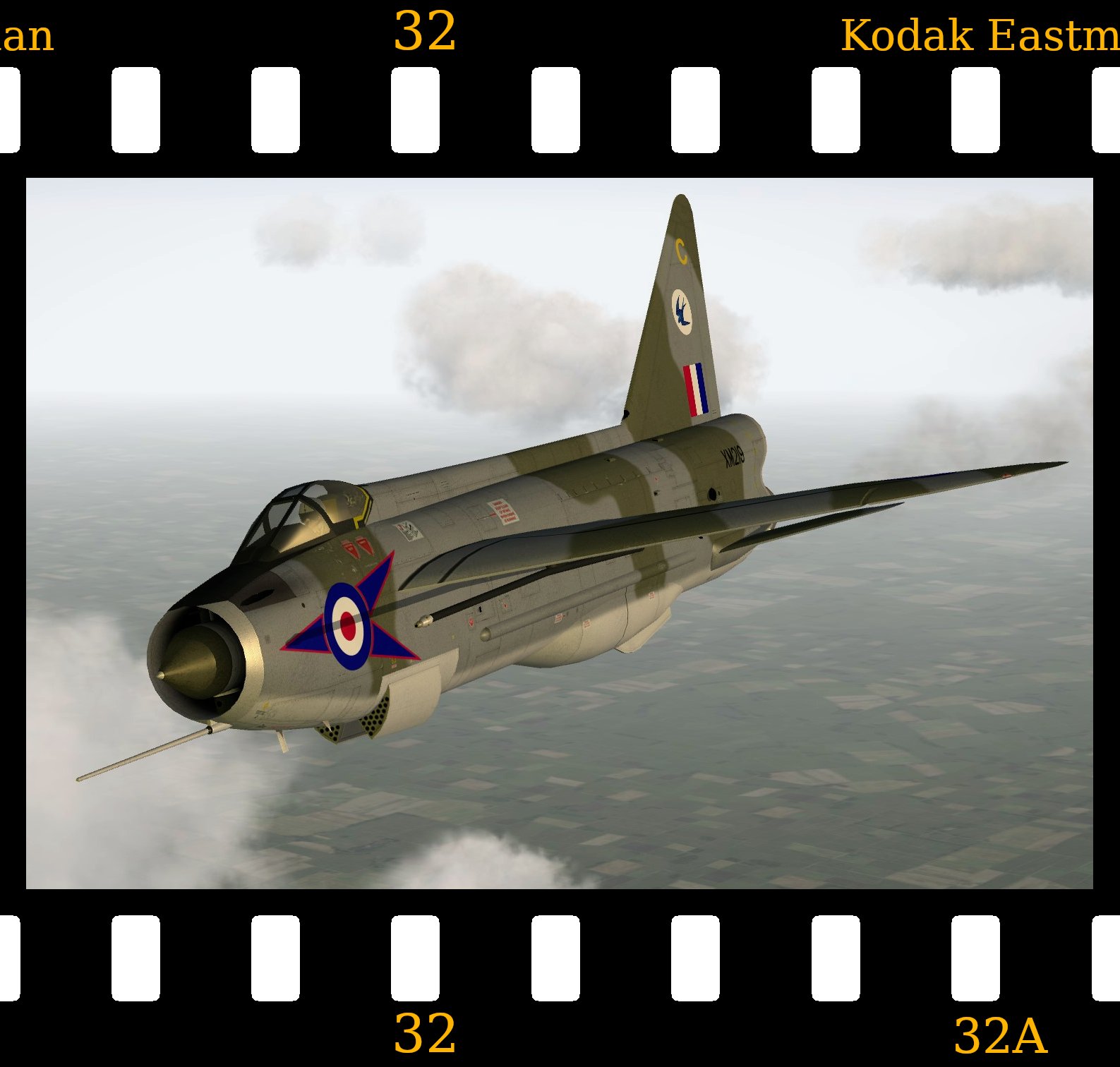 [Fictional] English Electric Lightning F.1B