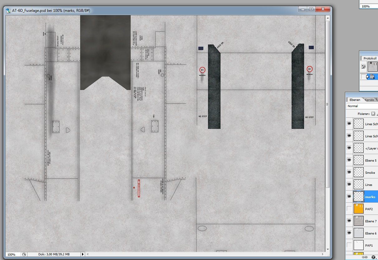 Template for Bunyap´s T-6 Texan family