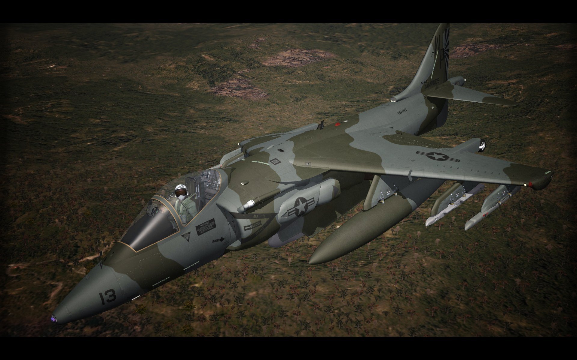 AV-8B Harrier II - SF2. ver.2019