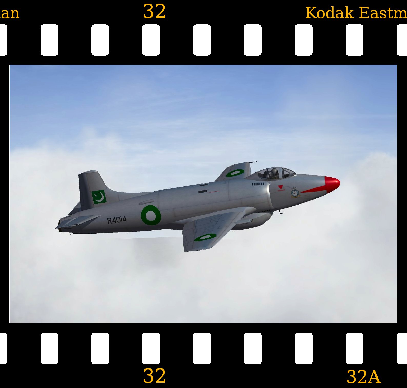 Supermarine Attacker FB.1 - Pakistan Air Force