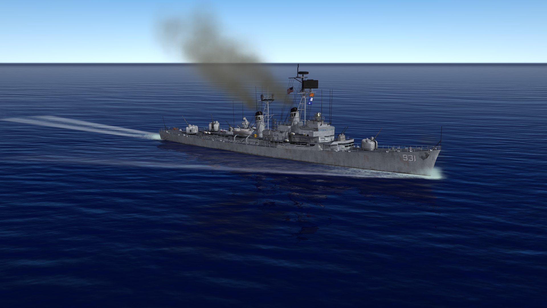 Forrest Sherman-class destroyer(*)
