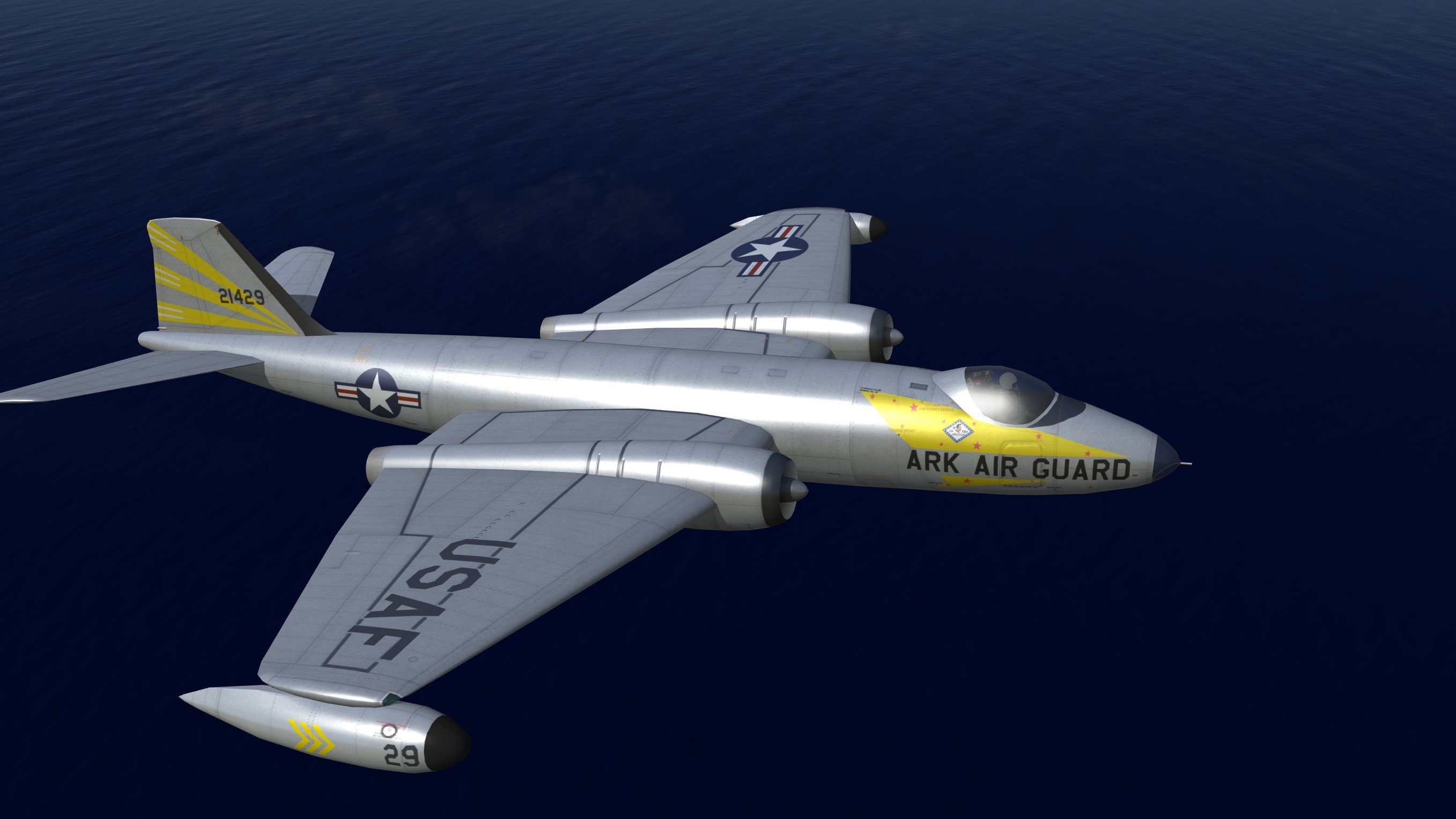Martin RB-57A reskinned & repacked