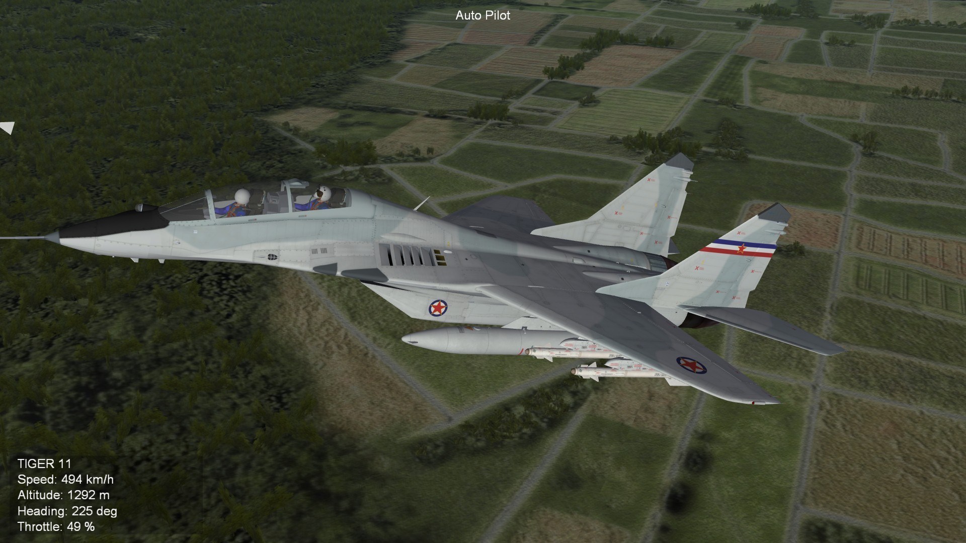 MiG-29UB Yugoslavia RV i PVO