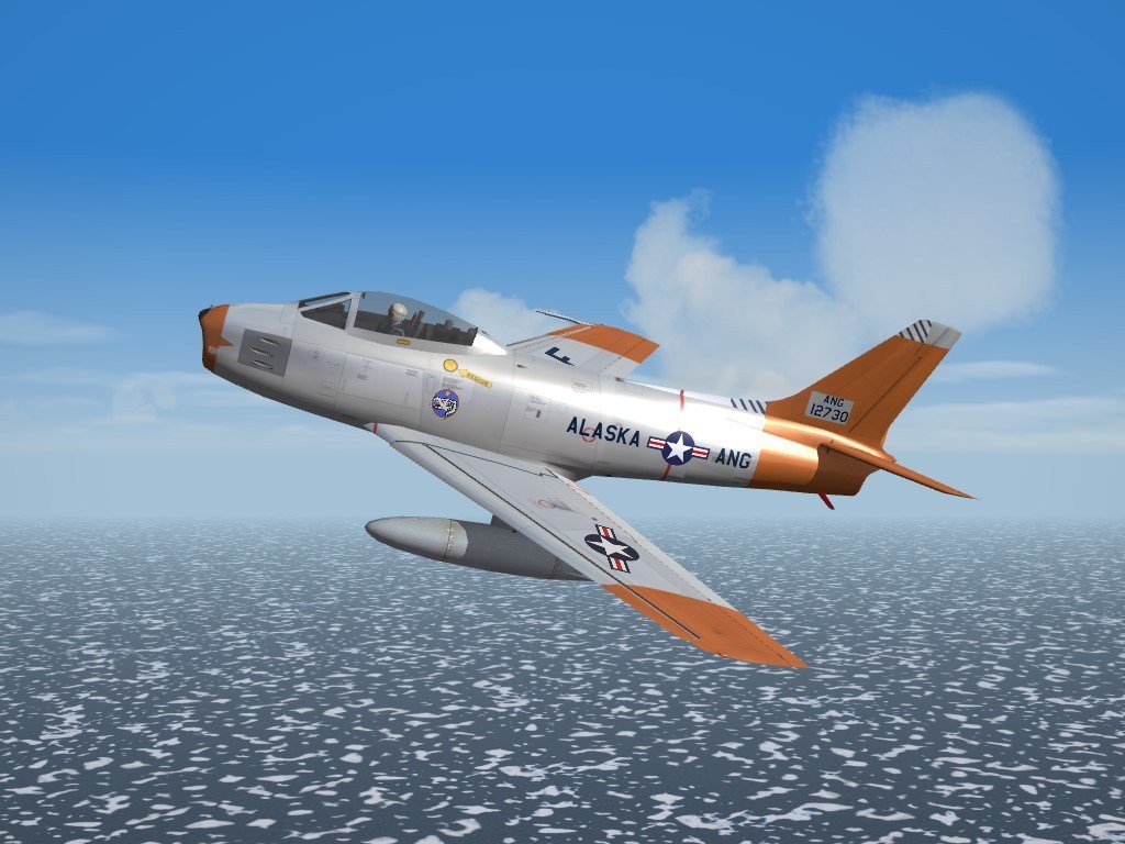 SF2 F-86E Sabre, 144th FIS, Alaska ANG Skin Pack