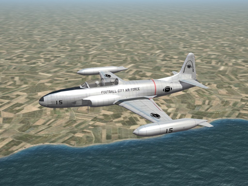 T-33A Shooting Star, Skin & Ini Pak: Footbal City AF