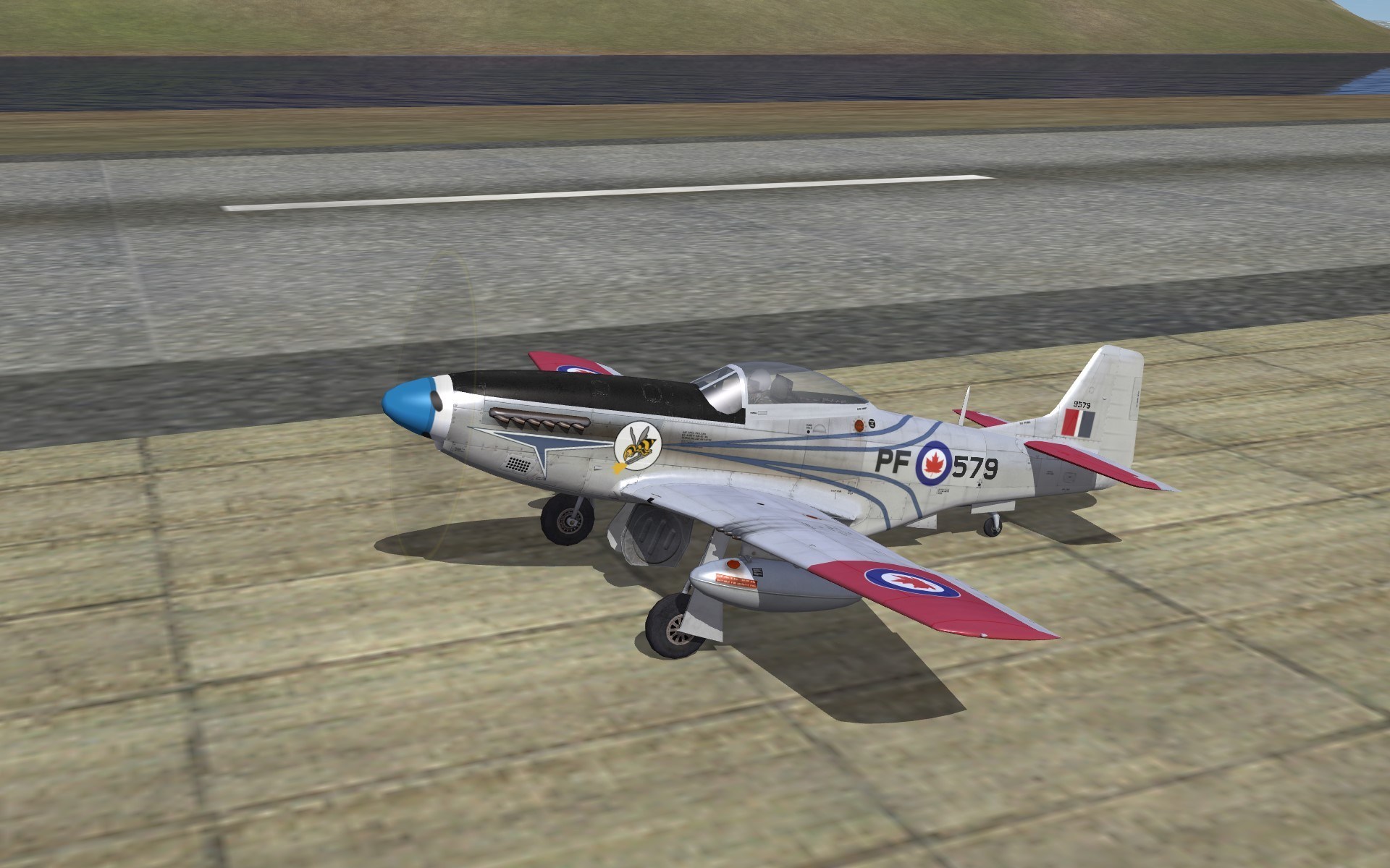 RCAF POST WAR P-51 Skin Pack