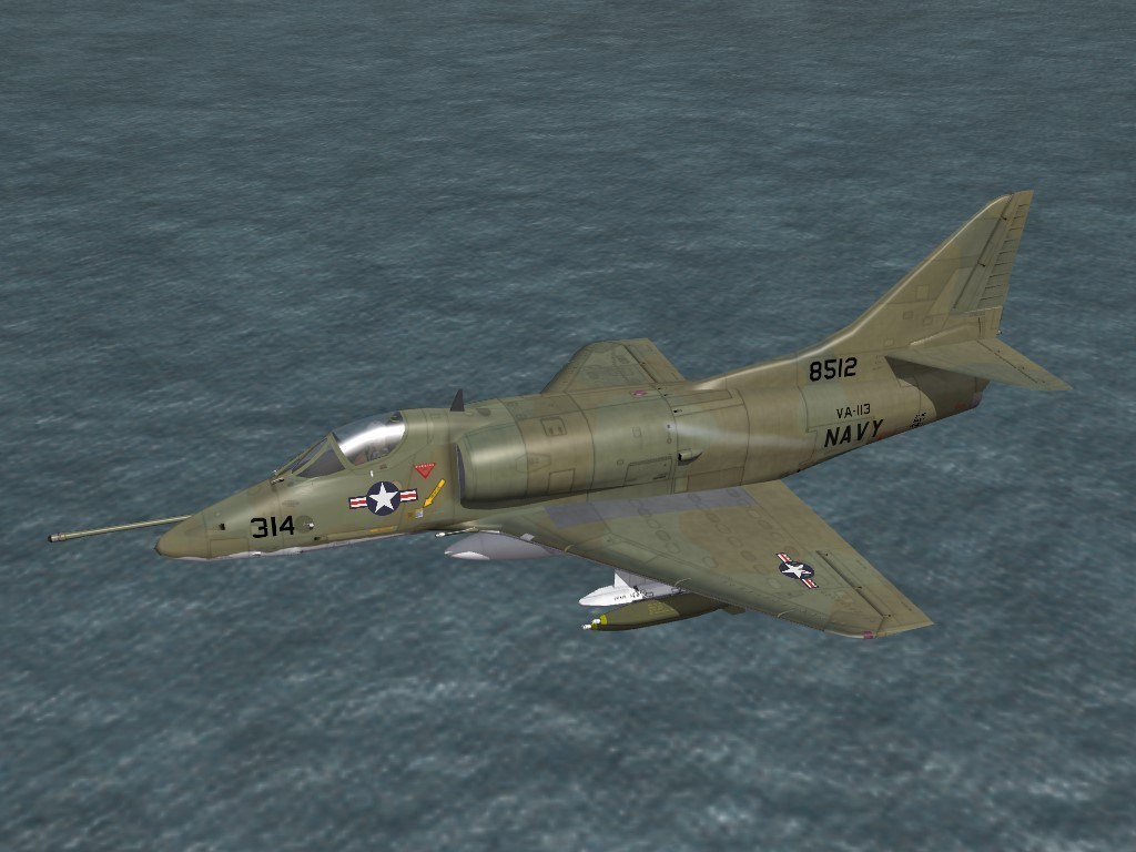 SF2 A-4C(65) VA-113 'Stingers' Camo Skin Pack
