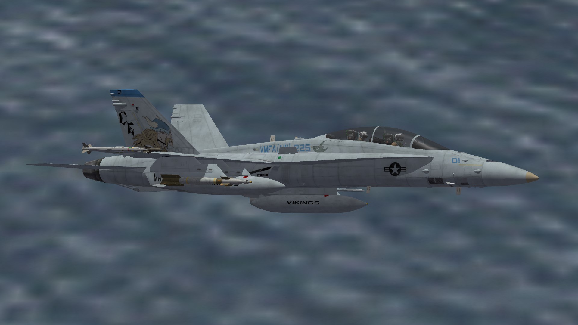 VMFA (AW) -225 F/A-18D skin