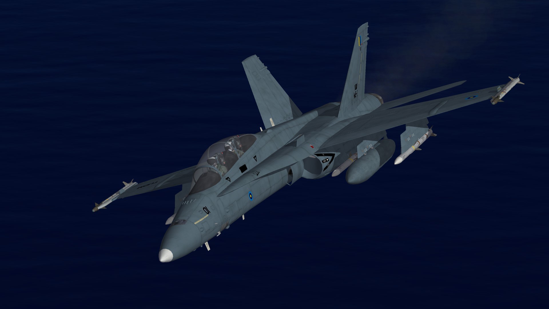 Malaysian F/A-18D Skin