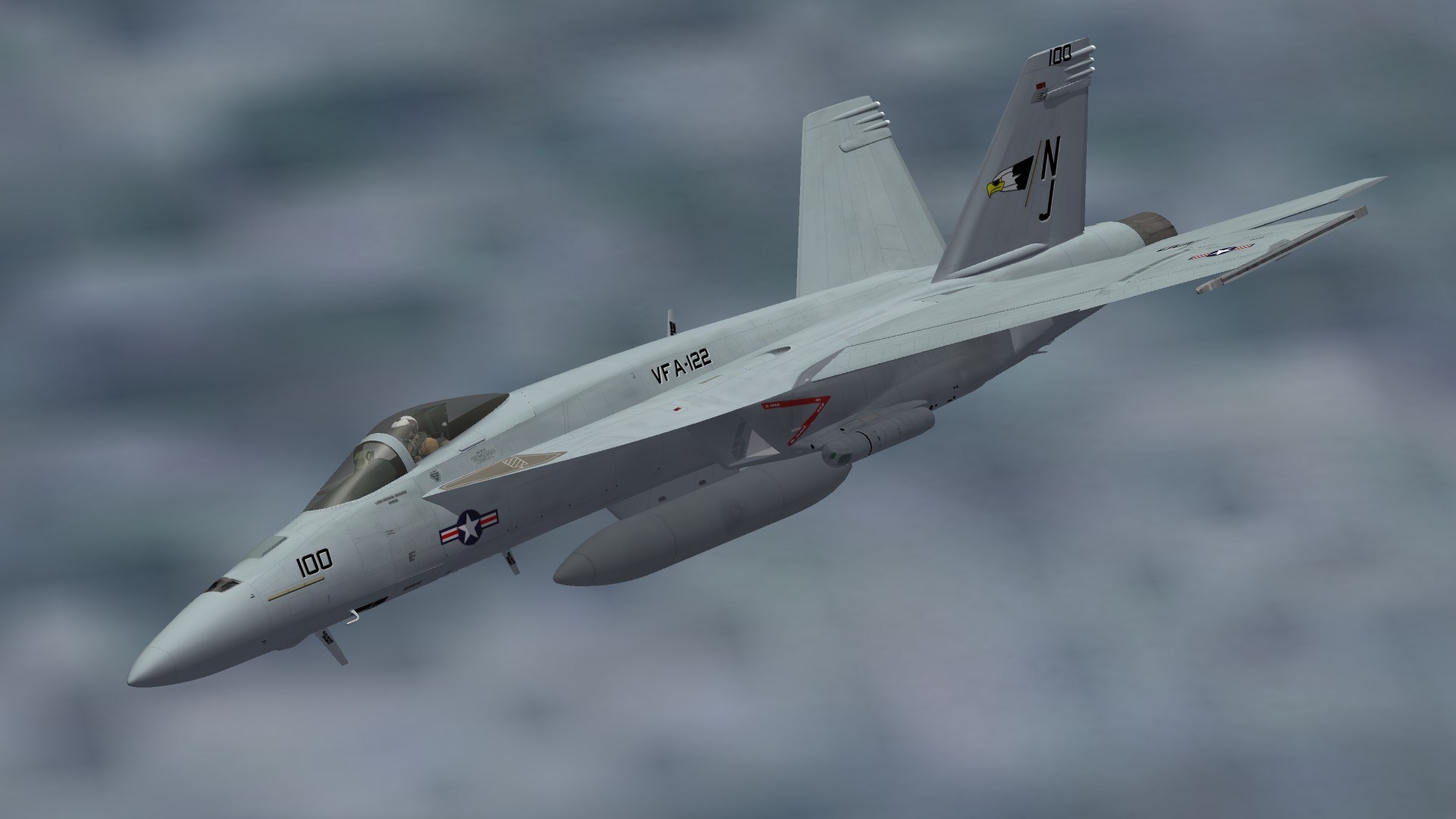 F/A-18E VFA-122 "CAG"