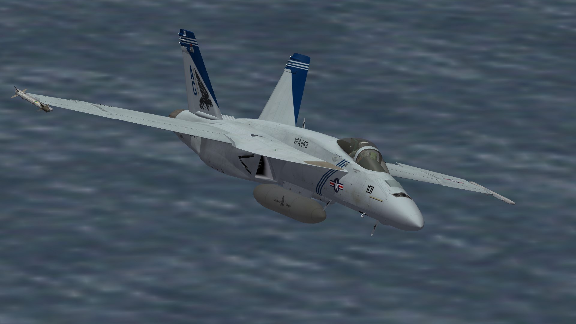 F/A-18E VFA-143 CO