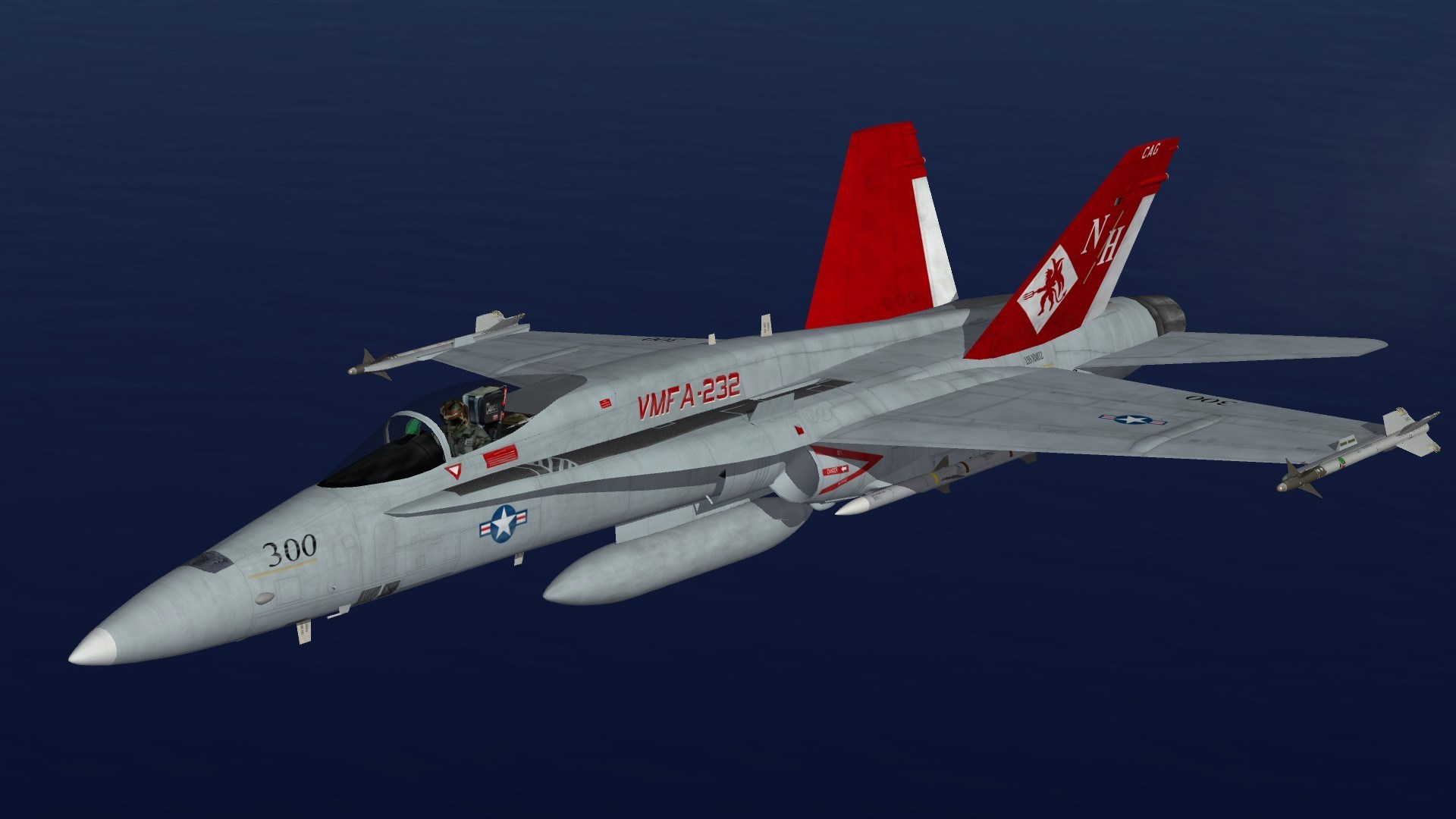 F/A-18A VMFA-232 CAG