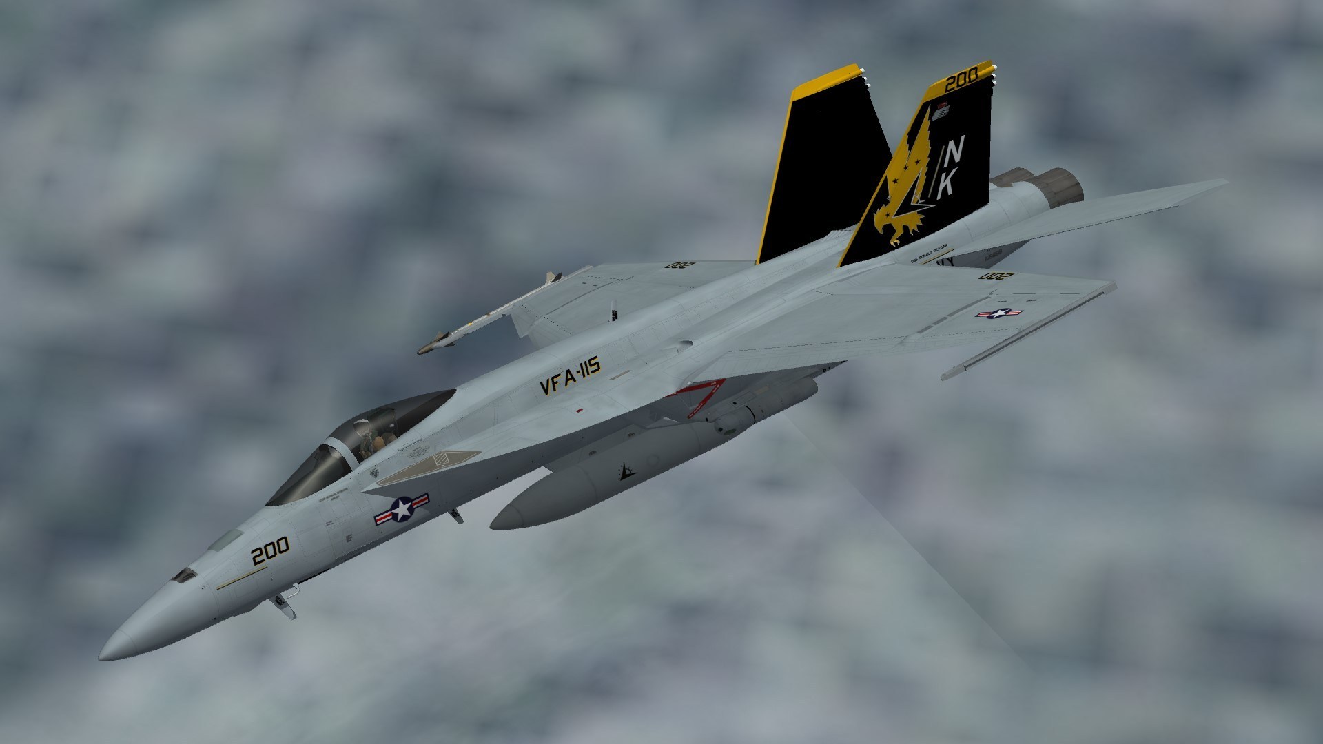 F/A-18E VFA-115 CAG 2009