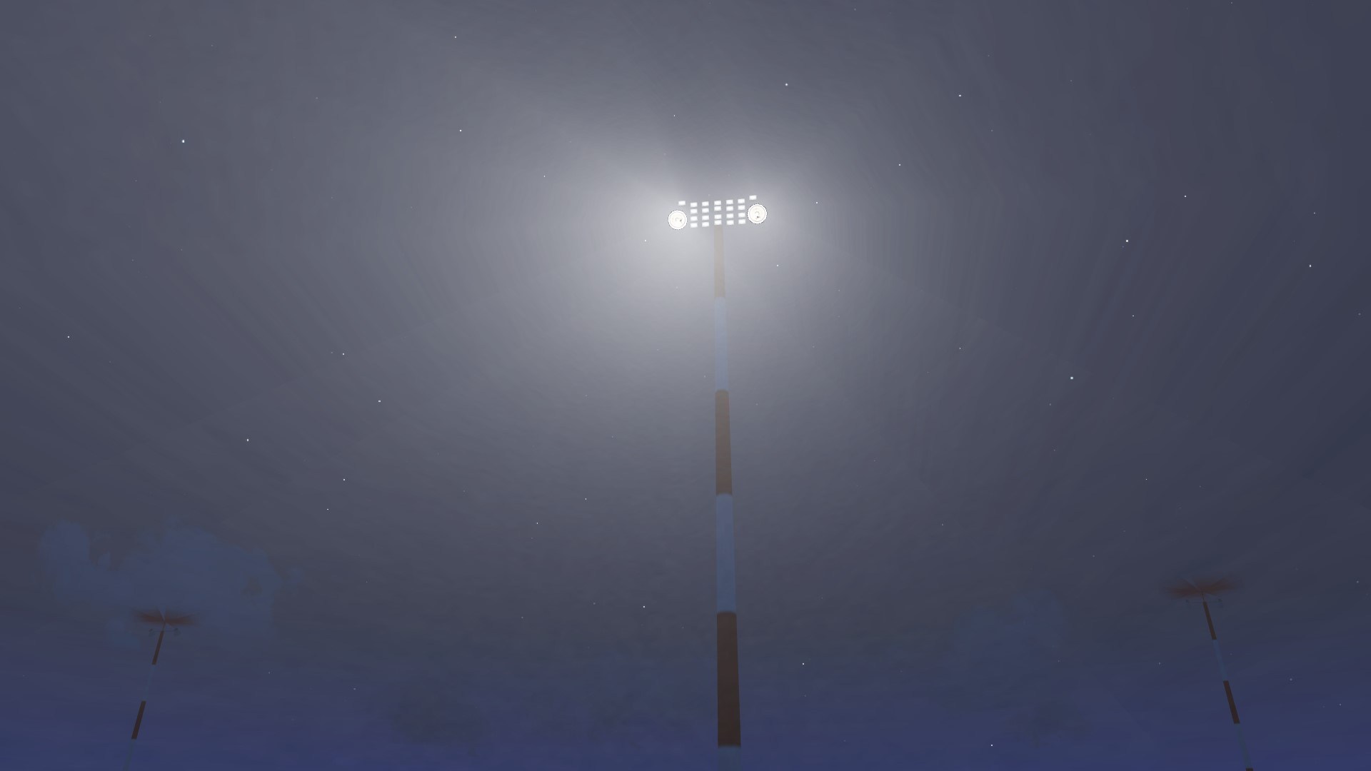 Airport flood-lights
