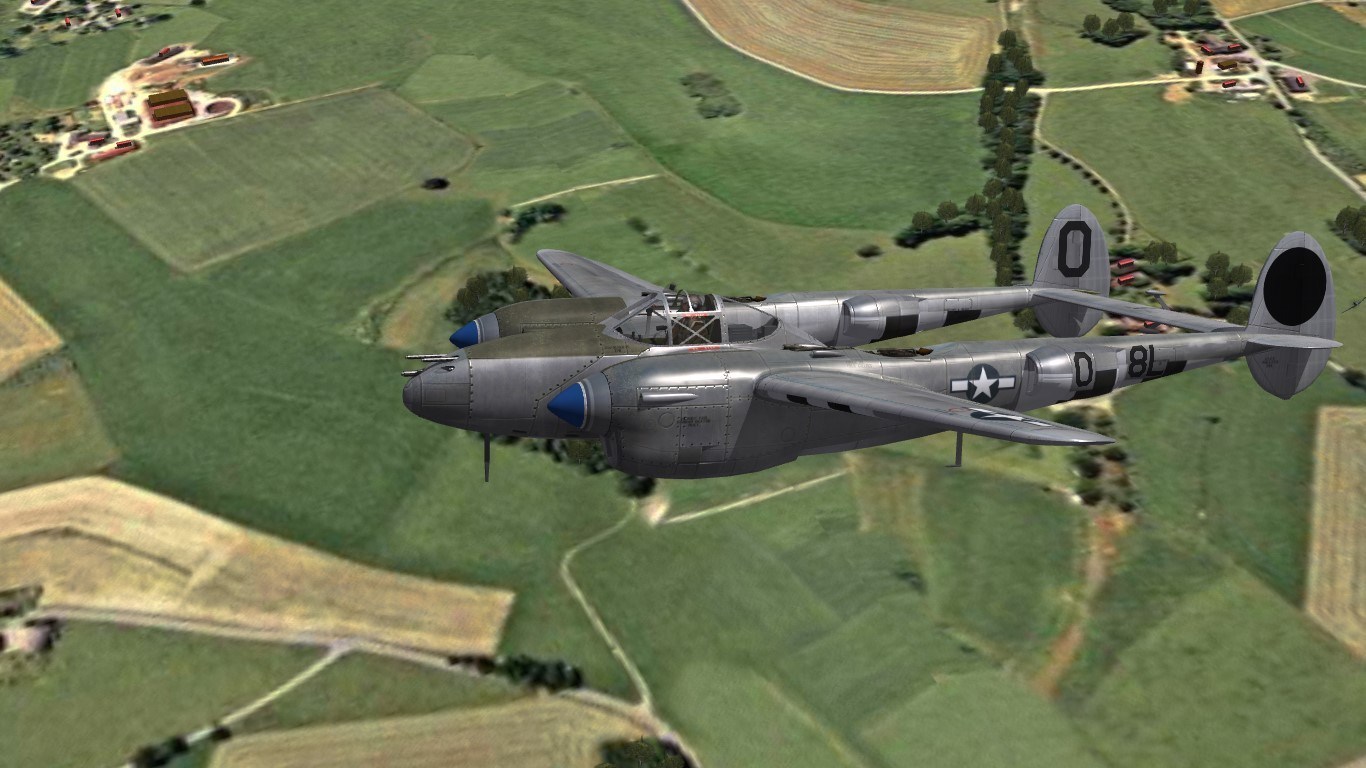 P-38J Lightning, PTO & ETO Skin Pack