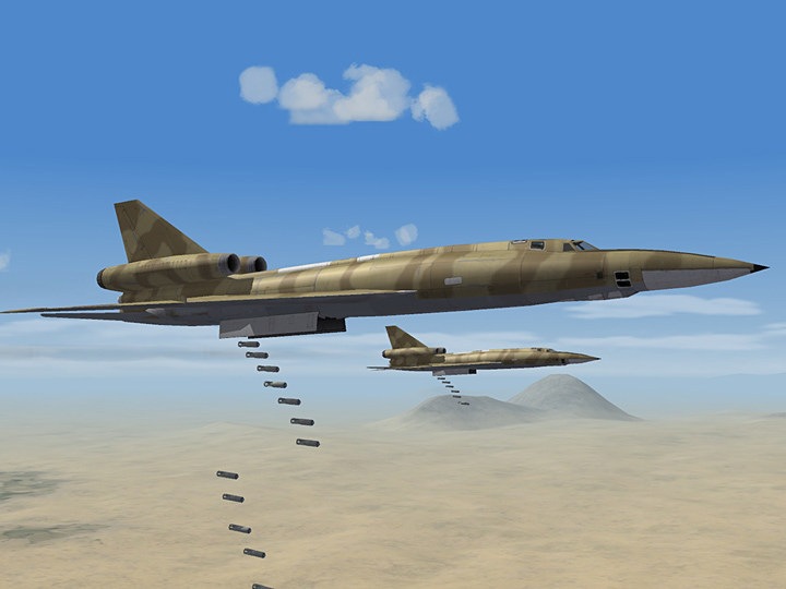 Mercenary Sand Skin for Tu-22B Blinder-A (fictional)