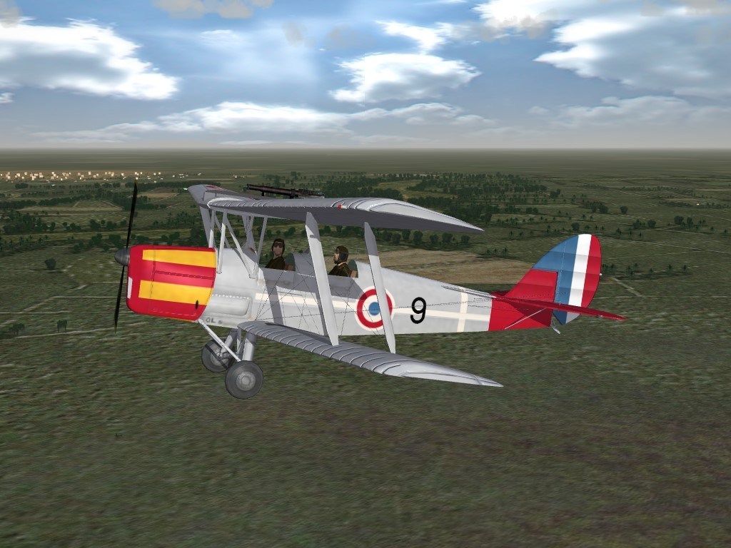 SF2 Vichy French Air Force, Tiger Moth Skin UPgrade