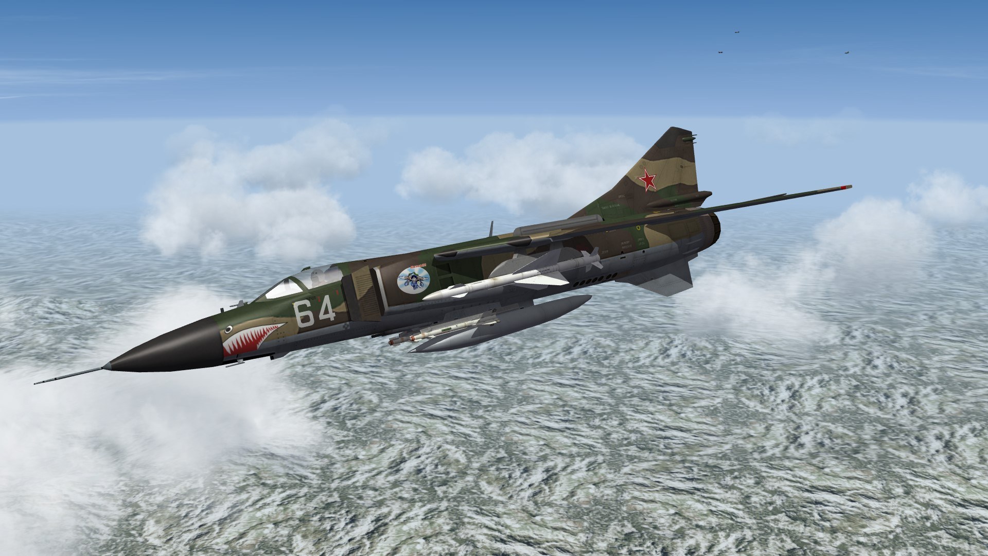 Third Wire MiG-23MLD update & flyable for SF2