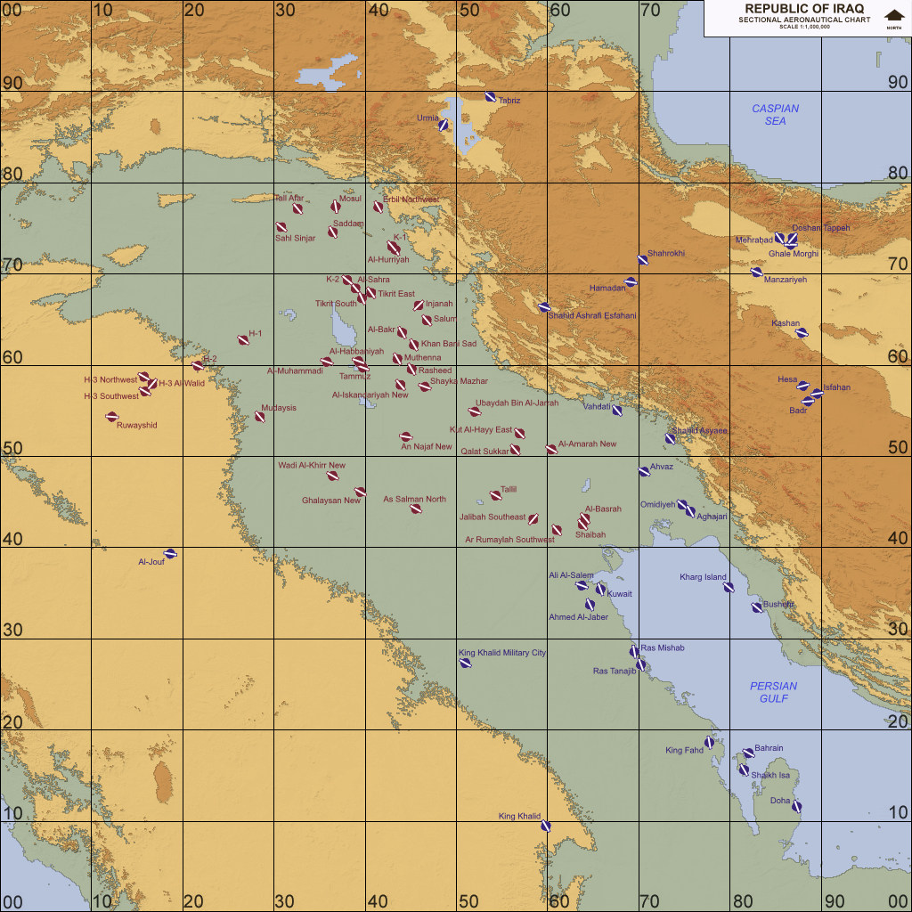 Iraq, Western Asia (1980-2003)