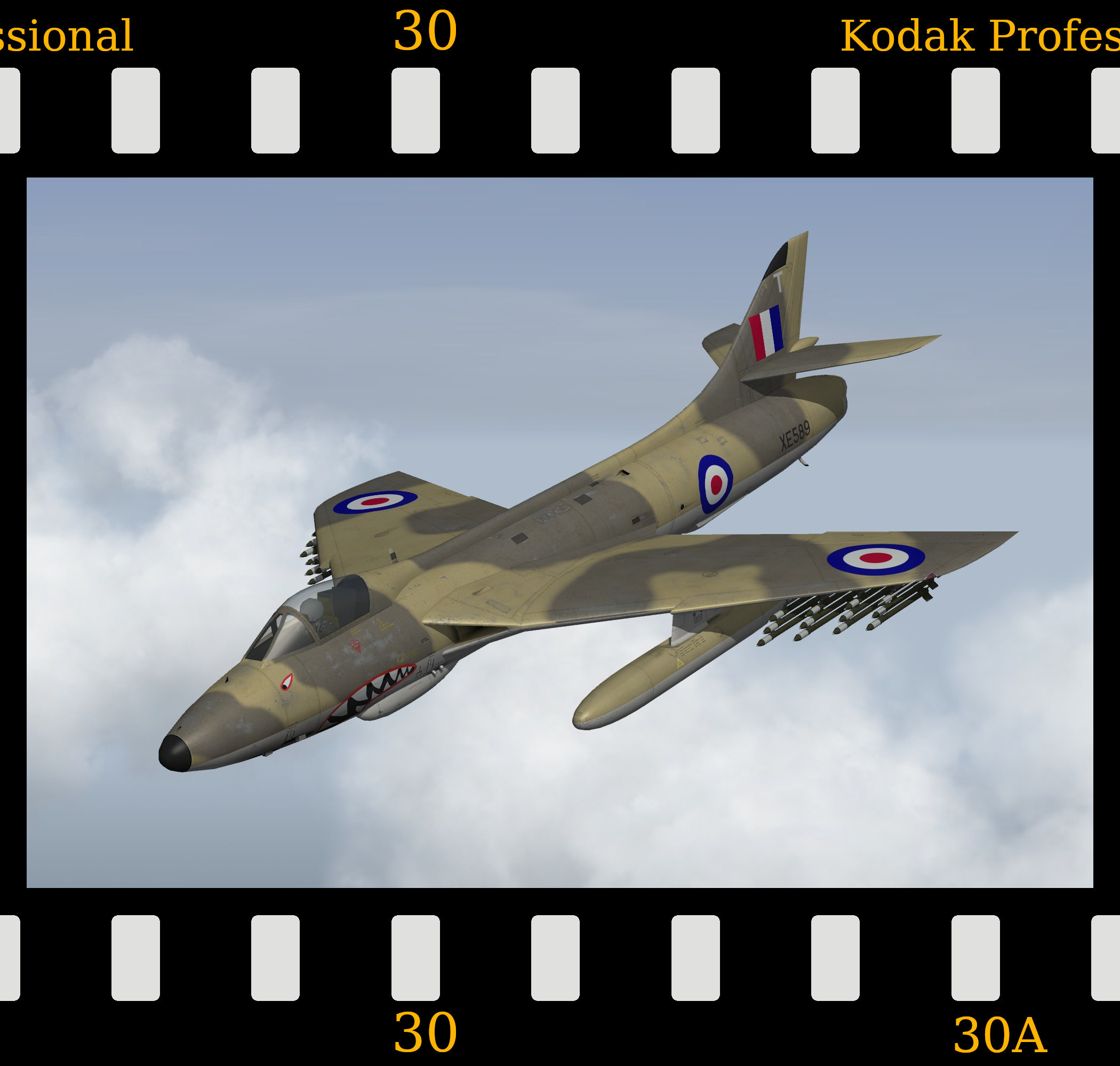 [Fictional] Hawker Hunter FGA.9D (Desert Camo)