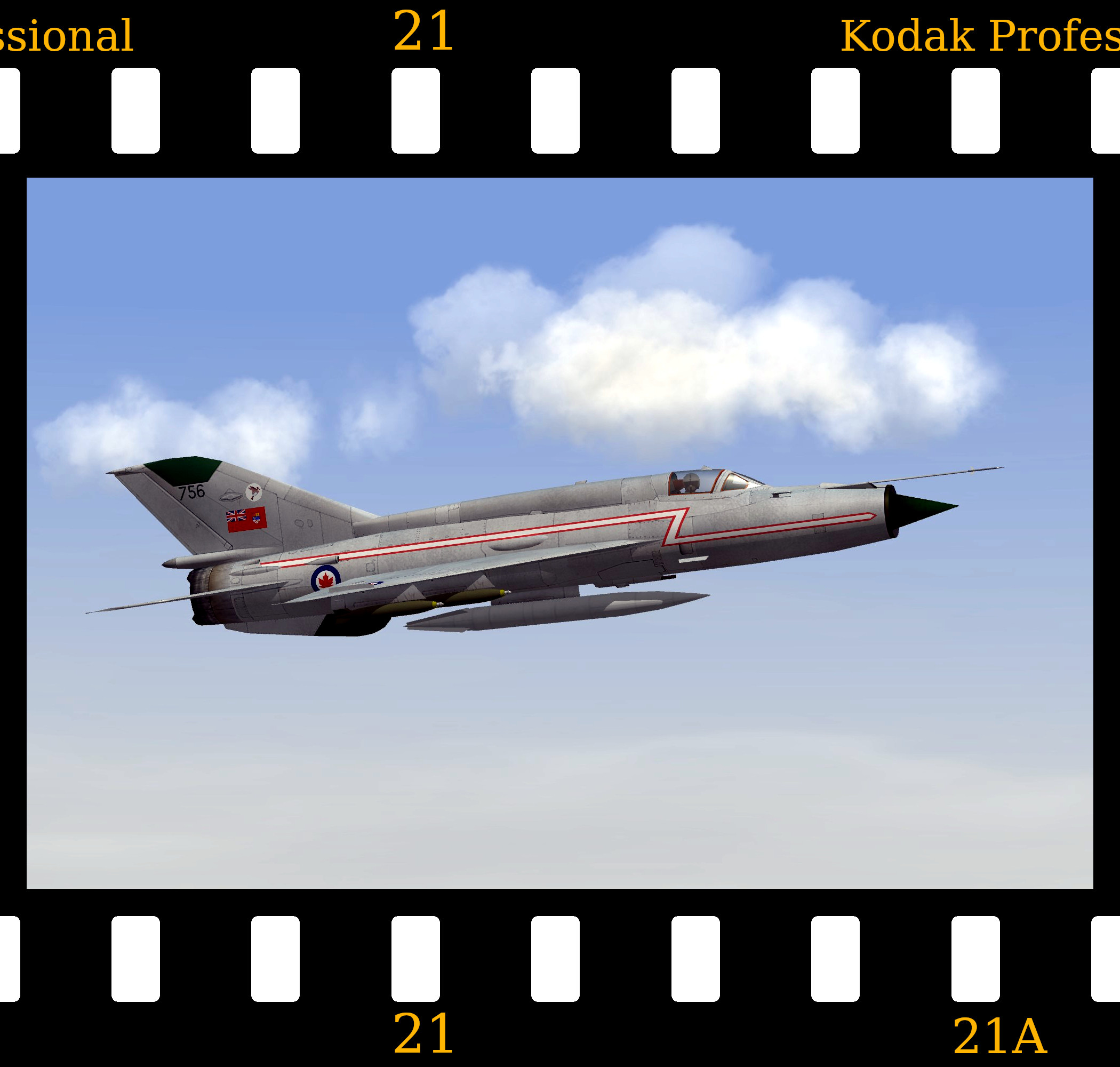 [Fictional] Avro-Mikoyan CF-109 'Archer' (MiG-21SM)