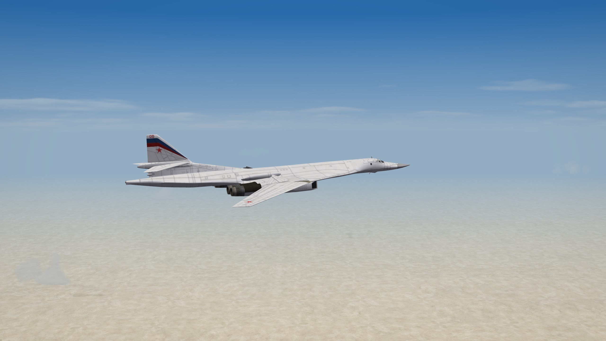 TU-160 Blackjack  - Cold War version for SF2 1.0.0 by UllyB