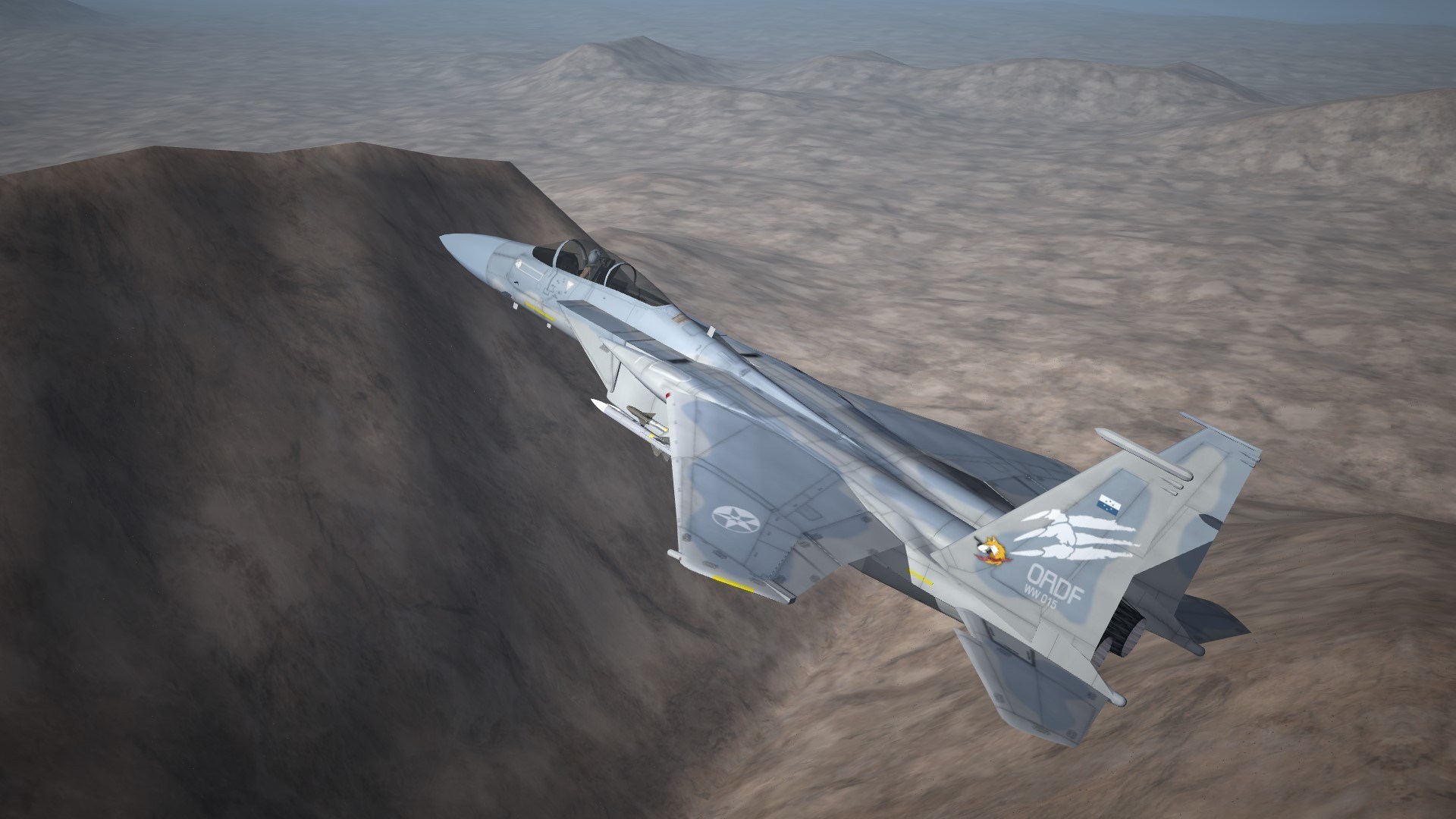 ACE7 "STRIDER1" ,124th TFS Skin for F-15C