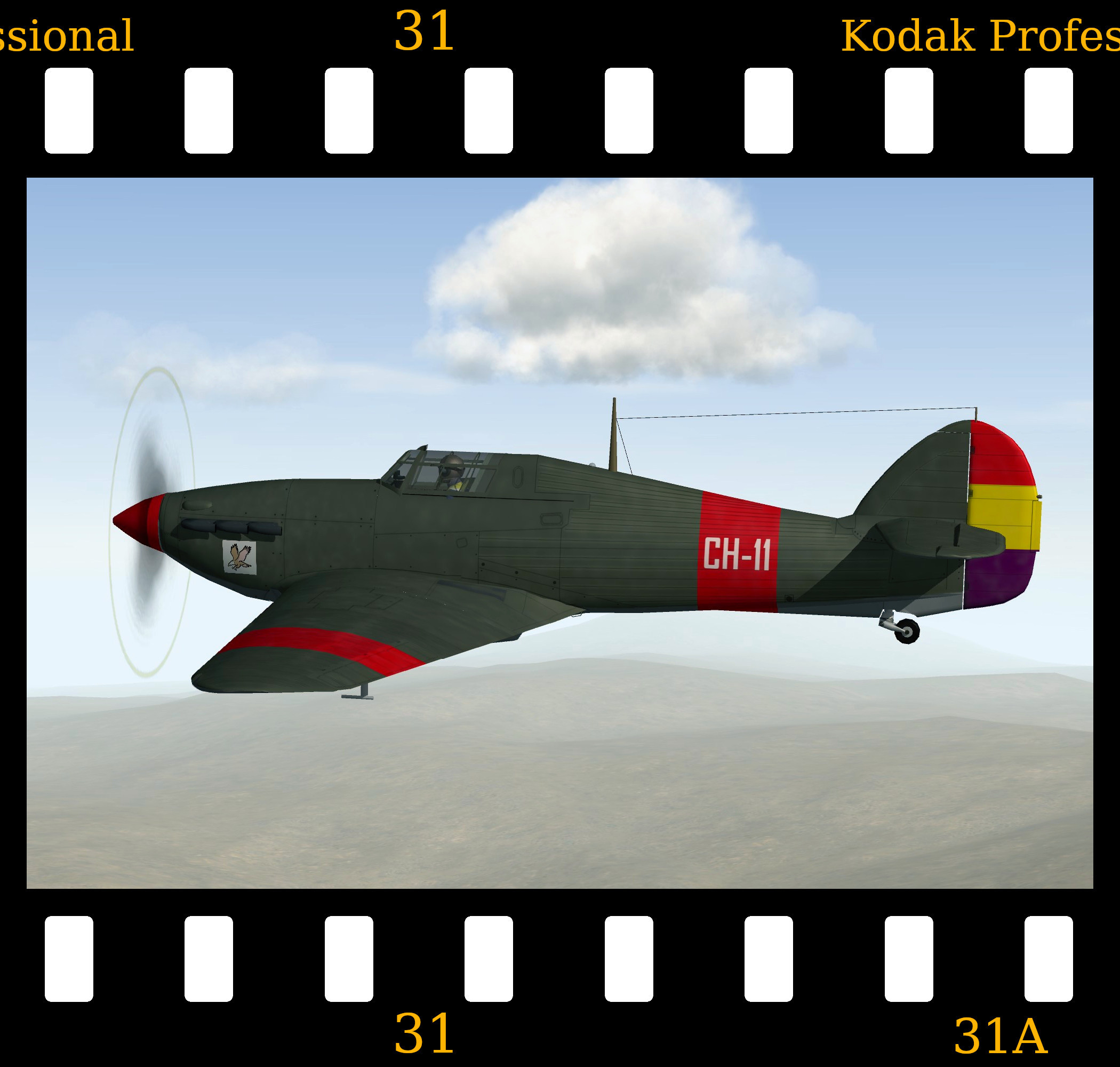 [Fictional] Hawker Hurricane Mk.1 'Yankee Squadron'