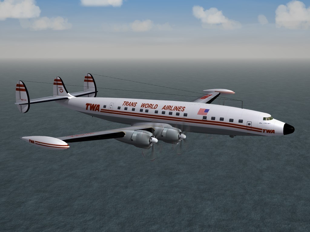 SimplePlanes  Lockheed L-1049 Super Constellation TWA Flight 266