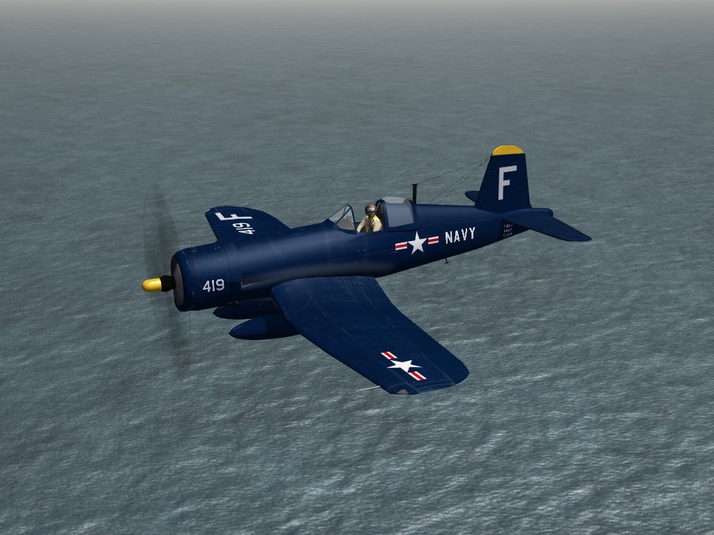 SF2 KAW F4U-4 Corsair VF-44 Skin Pack