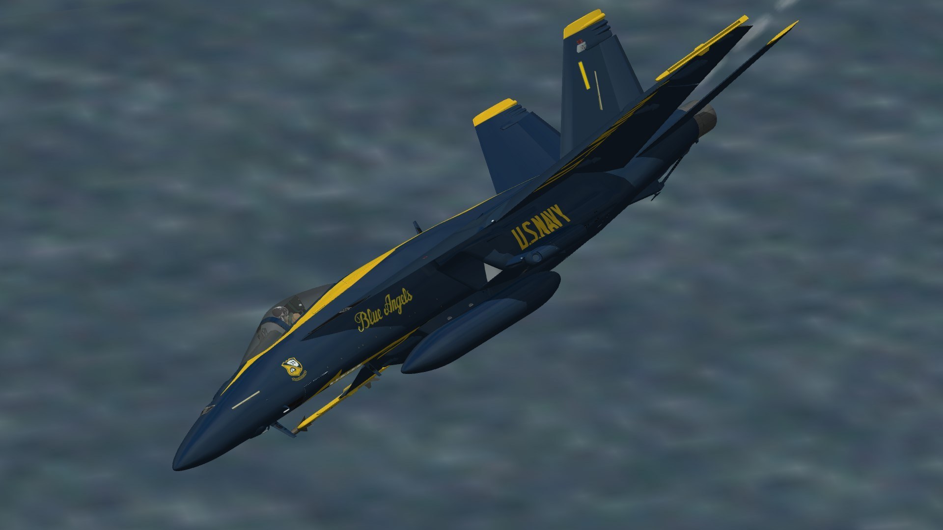 F/A-18E What If Blue Angels Skin