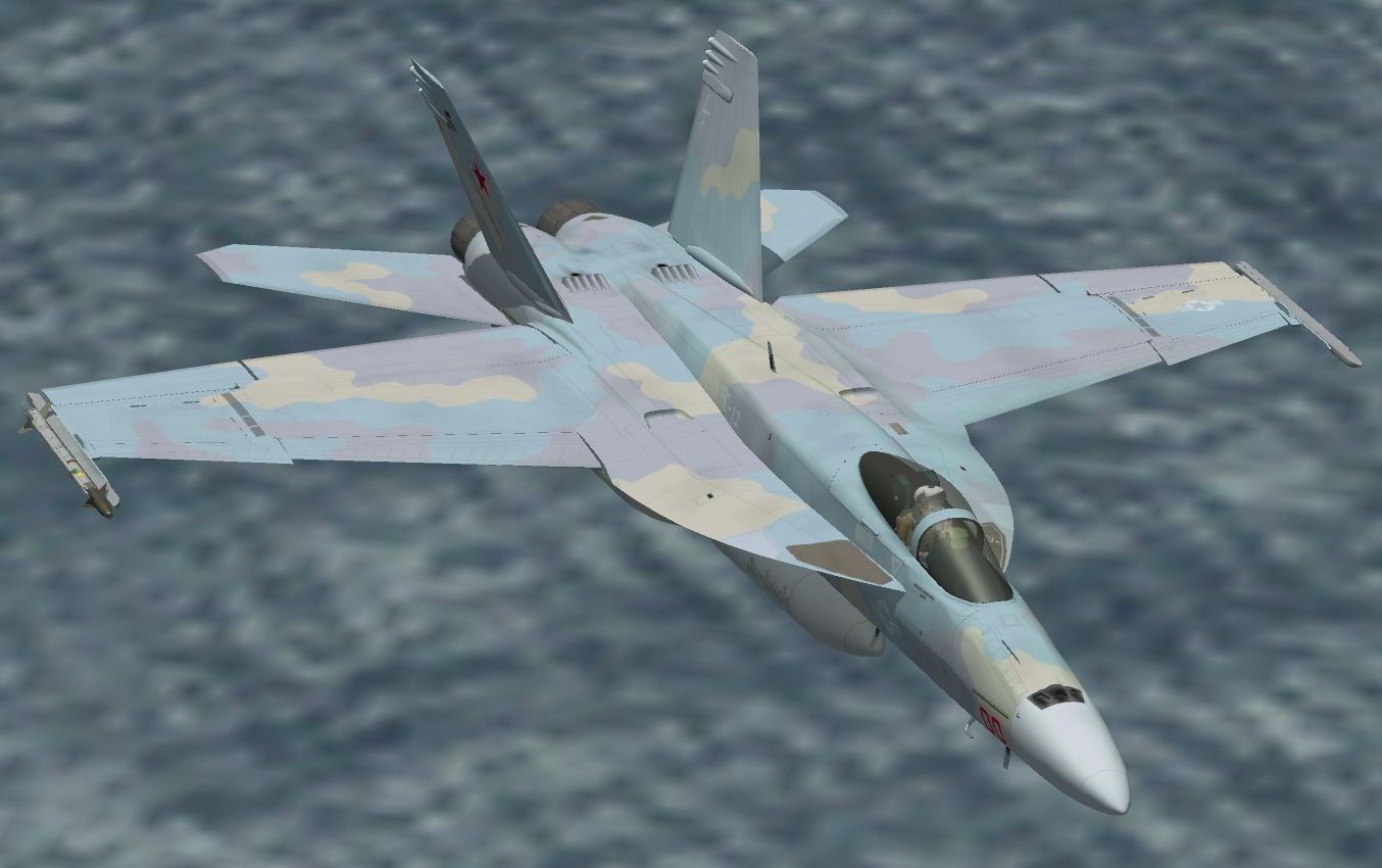 F/A-18E Ghost Scheme