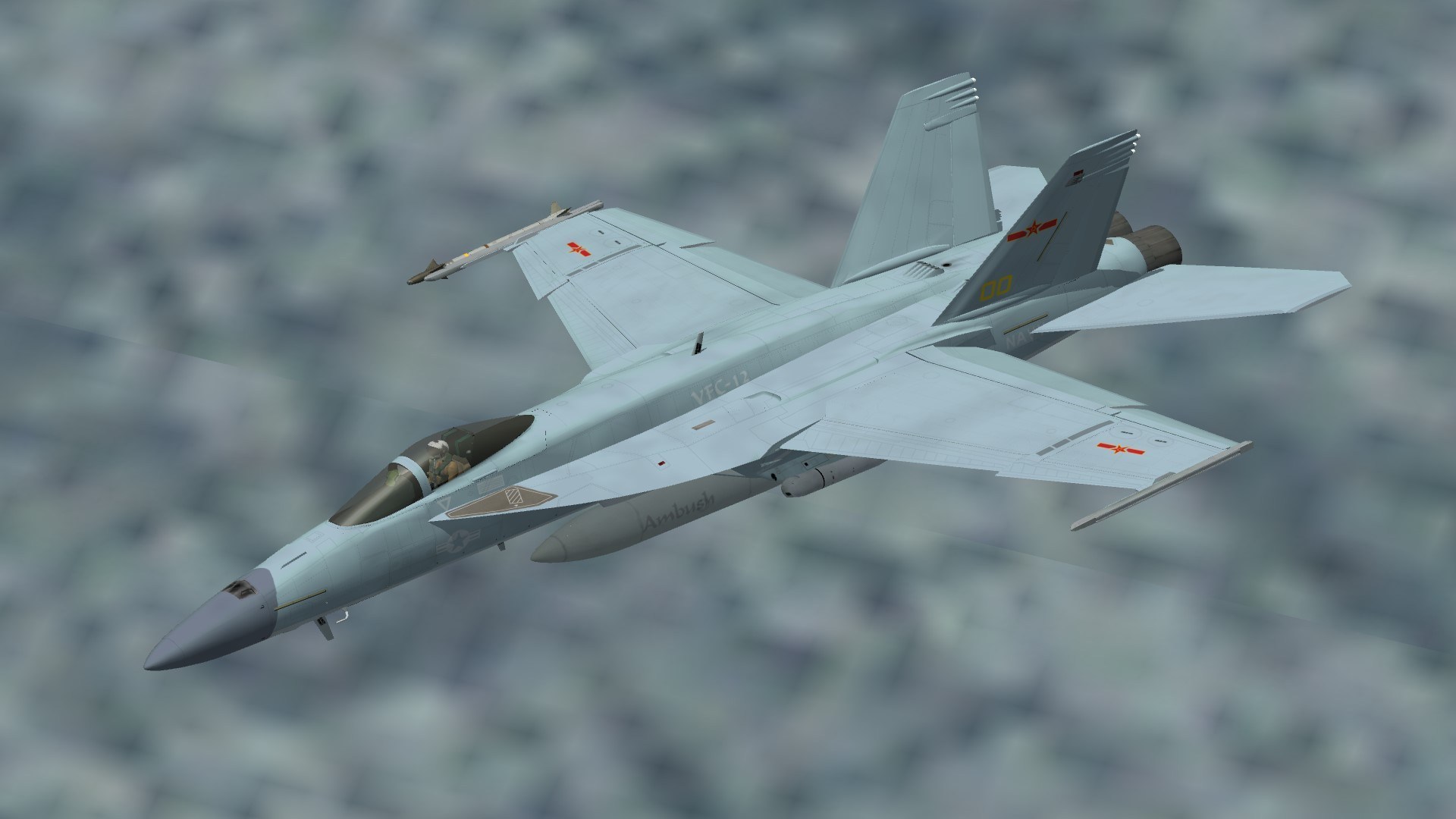 F/A-18E J-10B Vigorous Dragon Scheme