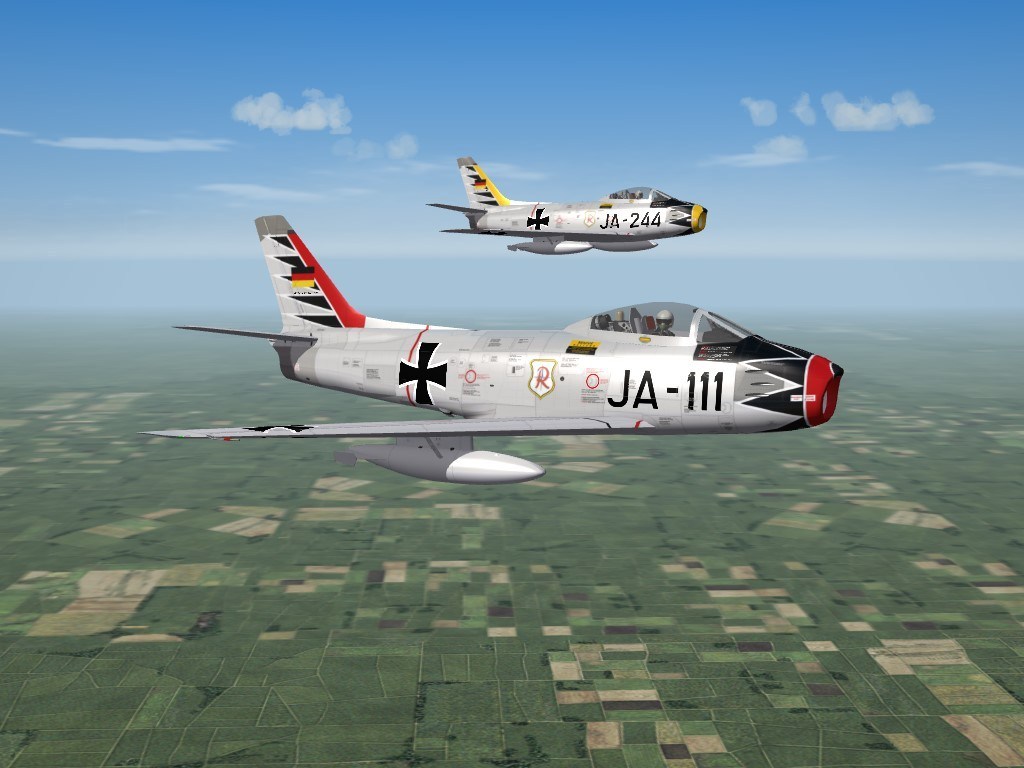 SF2 Canadair Sabre Mk.6 (GAF) Update Pack